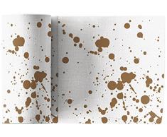 My Drap SA11N2/101-2 Tovaglioli da Cocktail 50 unitÃ per Rotolo 11x11 cm in Bianco, Cotone