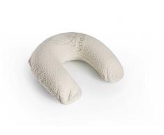 Stones Collare Guanciale, Viscoelastico, Bianco, 26x25x8 cm