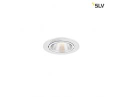 SLV kaholo soffitto lampada da incasso, bachelite, Bianco