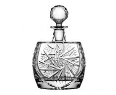 Crystaljulia 12434 - Caraffa in cristallo al piombo, 750 ml