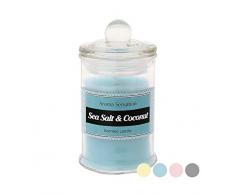 BigBuy Home Candela Multicolore, 6 x 6 x 8,5 cm