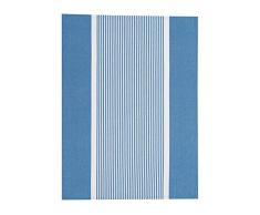 LEXINGTON 2011810128 - Strofinaccio 50 x 70 cm, 100% Cotone, Blu, Bianco,
