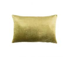 Filocolore fdc271Â Custodia di Cuscino, Velluto, Olive, 30Â x 20Â x 2,25Â cm