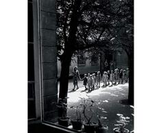 Draeger - Decorazione Poster - Artista Willy Ronis Poster per Decorare i Vostri Interni - Foto in Bianco e Nero in Carta satirica 350g - 24 x 30 cm