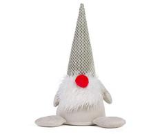 GÃ¶zze - Fermaporta in Poliestere, 39 x 17 cm, Colore: Argento