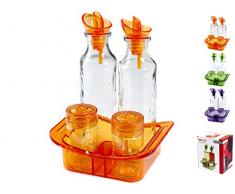 Home 9041900 Oliera, Vetro, Multicolore