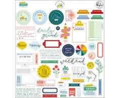 Pinkfresh Studio Carta DIECUTS, Ore di Ufficio, 50/Pkg, taglia unica