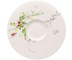 Rosenthal Brillance - Piatto per Tazza da Pranzo, in Porcellana di Osso, Multicolore, 18,5 cm