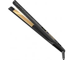 BaByliss ST420E Messa in Piega Piastra per Capelli Caldo Nero