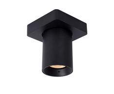 Lucide 09929/05/30 Faretto Soffitto, Alluminio, 5 W, Nero