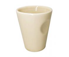 NERTHUS FIH 490 Tazza di Porcellana per Espresso in Colore Bianco