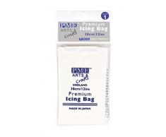 PME IB1018 sac à Poche in Tessuto qualità Premium, Bianco