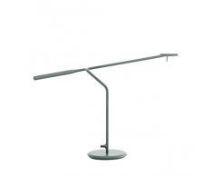 Normann Copenhagen Flow - Lampada da tavolo in metallo, 42 x 58 x 16 cm, colore: Verde scuro