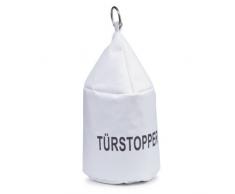 Zeller 99925 - Fermaporta in PVC, Ã¸ 13 x 24 cm, 1,4 kg, colore: Bianco