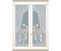 HomemaisonÂ âÂ Coppia di Tende frangÃ©s Spirito Country, Poliestere, da Parati, 160Â x 60Â cm