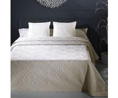 J Larrainzar TAMBRE â Coperta Trapuntata Moderno Letto da 105 cm Beige