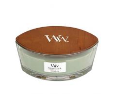 Woodwick, Candela profumata con Pluswick Innovation, paraffina, Viola Selvatico, Clessidra Media