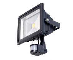 Energenie - Riflettore LED, 30Â W, con sensore di rilevamento movimento