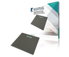 König HC-PS12 Bilancia pesapersone Elettronica Quadrato Grigio bilance pesapersone