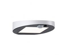 Paulmann 942.47 Lampada Solare da Parete Ryse Led Lampada da Esterno Incl. 1 x 1.2 Watt Bianco Plastica 3000 K Bianco Caldo, 1.2 W