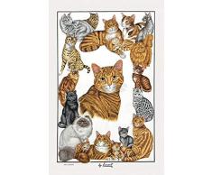 Samuel Lamont - Strofinaccio, Taglia Unica, Colore: Bianco