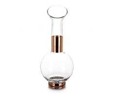 Tom Dixon Caraffa per Serbatoio | Dettagli in Rame Dipinti a Mano | Brocca Vetro soffiato | Centrotavola sorprendente | capacitÃ 1 L Rame