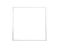 eLITe Smart LED Panel - Plafoniera e lampada da parete 4320 lm, 48 W, 6500 K, luce bianca diurna, 62 x 62 cm, UGR