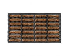 OCCO - Zerbino Karlstad per Interni ed Esterni, Resistente alle intemperie, in Fibra di Cocco, in Rattan, 40 x 70 cm, Beige