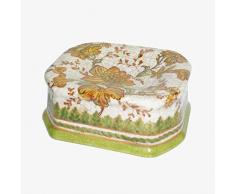 Better & Best P - Portasapone per Fiori Giallo, Dimensioni 11,5 x 9,5 x 4,5 cm, Materiale: Ceramica, Taglia Unica