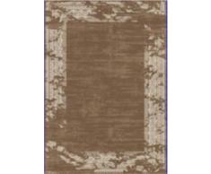 Flora Carpets Modern fashion/Leo Tappeto di creatore al design, Poliestere, marrone, 150 x 80 x 1.2 cm