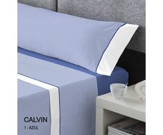 SERENA COTTON-LUXE - Set da Letto CAMA 120 Blu