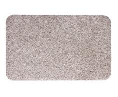 andiamo Zerbino Samson tinta unita, lavabile in lavatrice a 30Â gradi, Cotone, beige, 40x60