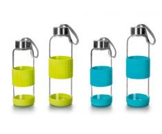 IBILI 745903Â ha Bottiglia Vetro Blu 18 x 6Â cm, 18 x 6 x 6 cm