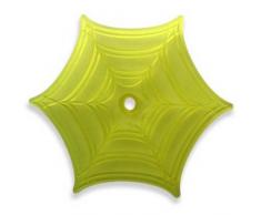 jem 107P015 Tagliapasta Esagonale a Forma di Ragnatela, Bianco, 19 x 2 x 22.5 cm