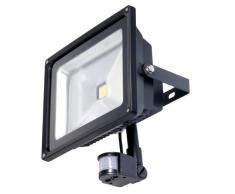 Energenie - Riflettore LED, 50Â W, con sensore di rilevamento movimento