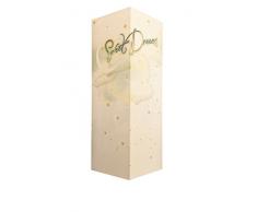 W-Lamp Wl213Bby Dragon Lampada Arredo, Carta, Crema, 11 X 11 X 32 cm