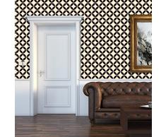 Â -Â Adesivi da parete Circle Star pattern 8Â confezioni murales rimovibile autoadesivo decalcomanie arte soggiorno ufficio mobili cucina arredo ristorante bar Cafe hotel Home Decoration, multicolore