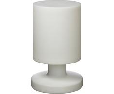 Reality Leuchten r57071101Â a +, Batteria Lampada da esterno LED, acrilico, 1,5Â Watts, Bianco, 13.0Â x 13.0Â x 20.5Â cm