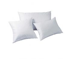 dor Emerald Sanitized - Cuscino di Supporto Morbido, Bianco, 50 x 80