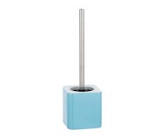 Wenko 23621100 Elmo, scopino WC in Ceramica, 12 x 39, 5 x 12 cm, Blu