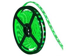G.W.S LED, Verde (Solo Striscia), 5 m