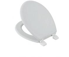 FERIDRAS Comfort Copriwater, Legno, Bianco, 4x36x49.5 cm