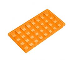 Lurch 10427 Gelatiera in Silicone Platino Senza BPA, per 32 cubetti di Ghiaccio di 2 cm