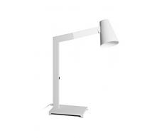 Twist Design Fahy Lampada da Tavolo E14, 40 W, Bianco, 15 x 42 x 60.5 cm
