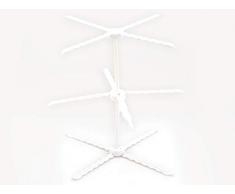 Pati-Versand 13676Â Supporto asciugatrice per Fiori in Zucchero plastica Bianco 12Â x 16Â x 5Â cm