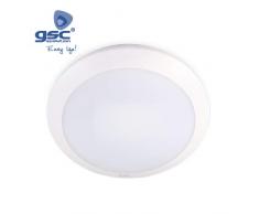 GSC Evolution Plafoniera a LED con sensore 16 W 3000 K, bianco, 300 x 300 x 87 mm