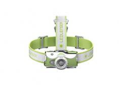 Led Lenser MH7 Torcia a fascia Verde, Bianco