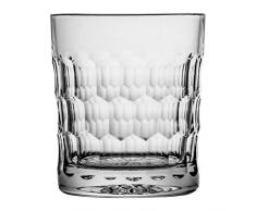 Crystaljulia 18680 - Bicchiere da whisky in cristallo al piombo trasparente