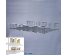 Elfa 457248 - Mensola a Cestino 40, 9,6 x 43,8 x 60,7 cm, Colore: Platino