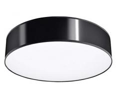 Sollux Lighting Arena 45 SL.0124 - Lampada da soffitto rotonda per cucina e soggiorno, in PVC, 2 luci Lampadine LED E-27